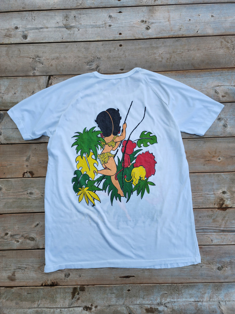 Vintage 1980's Betty Boop Acapulco Souvenir Beach T-shirt (one Size)