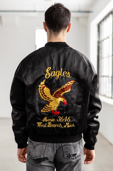 Eagle bomber jacket deals