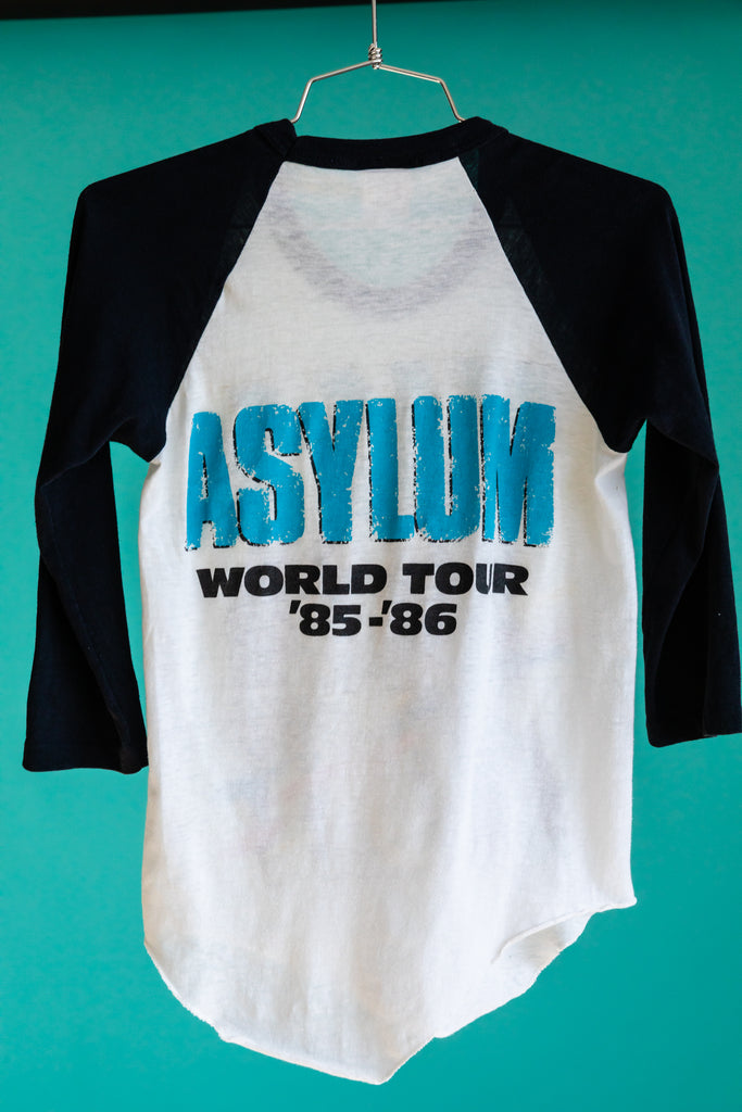 1980's KISS ''Asylum World Tour 1985-86'', Raglan Shirt