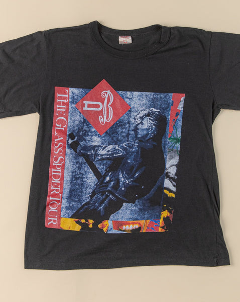 Vintage 1980's DAVID BOWIE t-Shirt | 1987 ''The Glass Spider