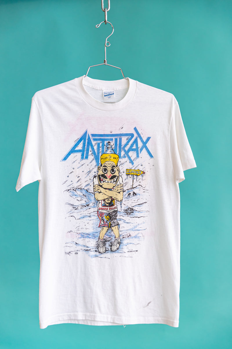 Vintage 1987 Anthrax Indians T-Shirt