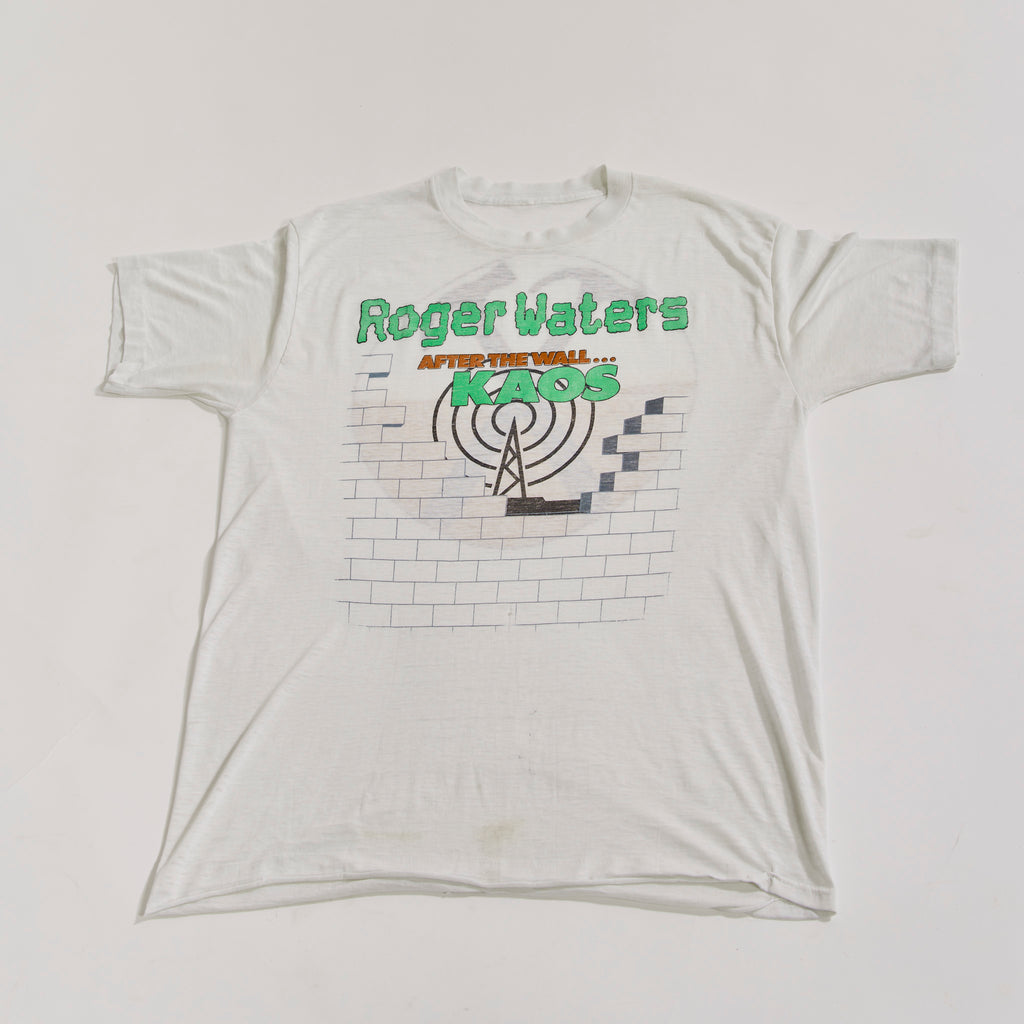 Vintage 1987 Roger Waters After The Wall... KAOS Original Concert Tour T-shirt  Men's Large