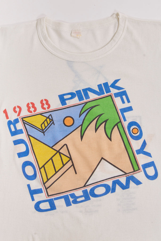 Vintage 1988 Pink Floyd World Tour T-Shirt  A Momentary Lapse of Reason  Fits like a Men's Boxy Medium