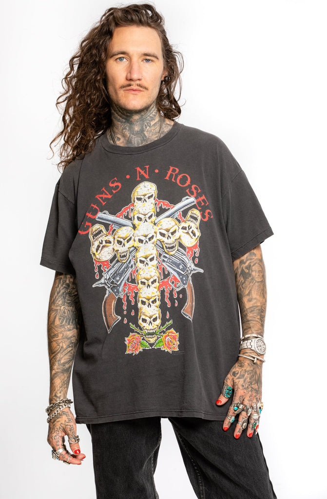 1992-93 Guns n' Roses  World Tour Use Your Illusion Tour T-shirt (Men's X-Large)