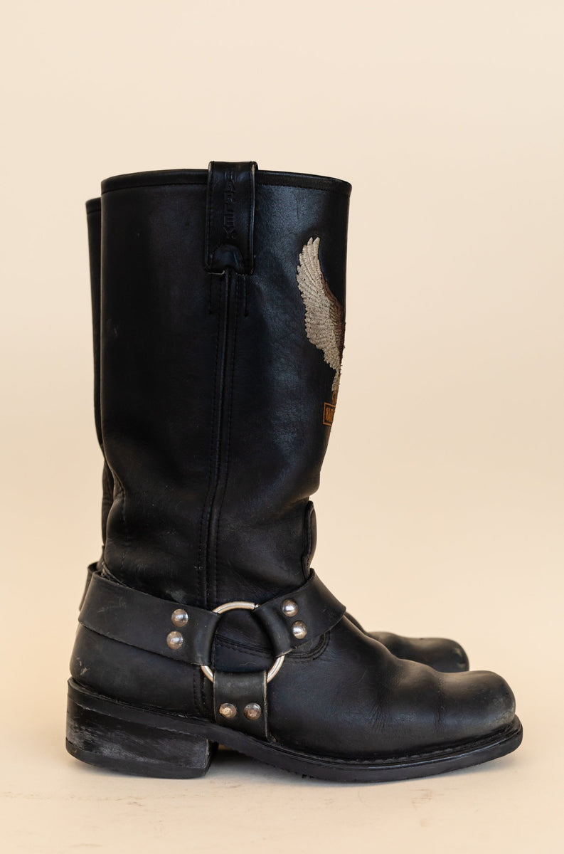 Harley sale harness boots