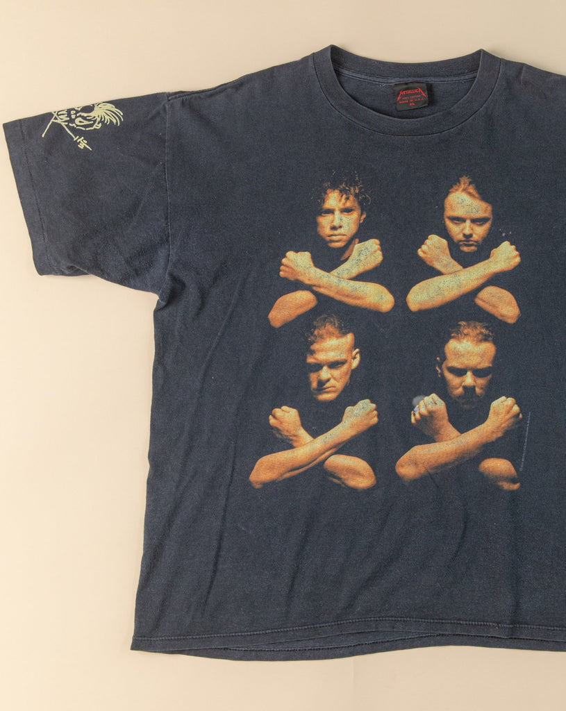 Vintage 1990's METALLICA Shirt "Birth School Metallica Death" shirt | 1990's Metallica Official Merch T-shirt | (Men's X-Large)