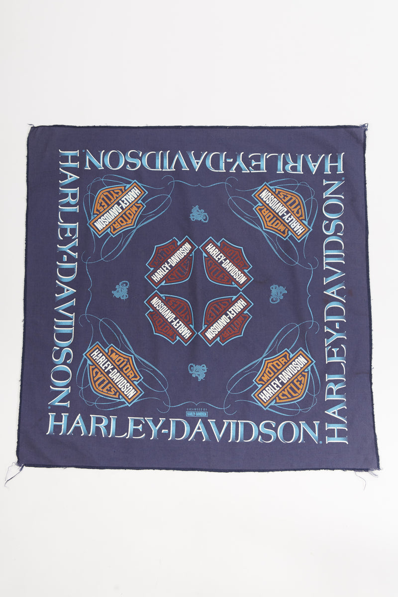 希少 80's Harley-Davidson バンダナ 4枚セット Harley Davidson - 【希少】未使用ハーレーダビッドソン 非売品