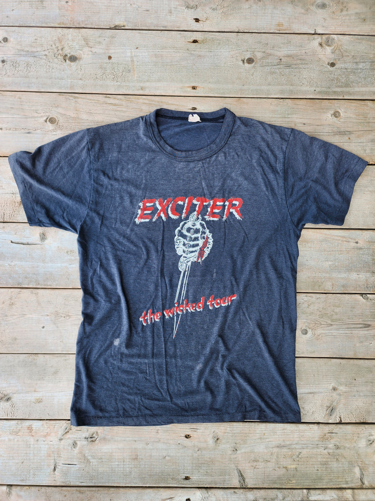 Vintage 1980's Exciter, The Wicked Tour T-shirt
