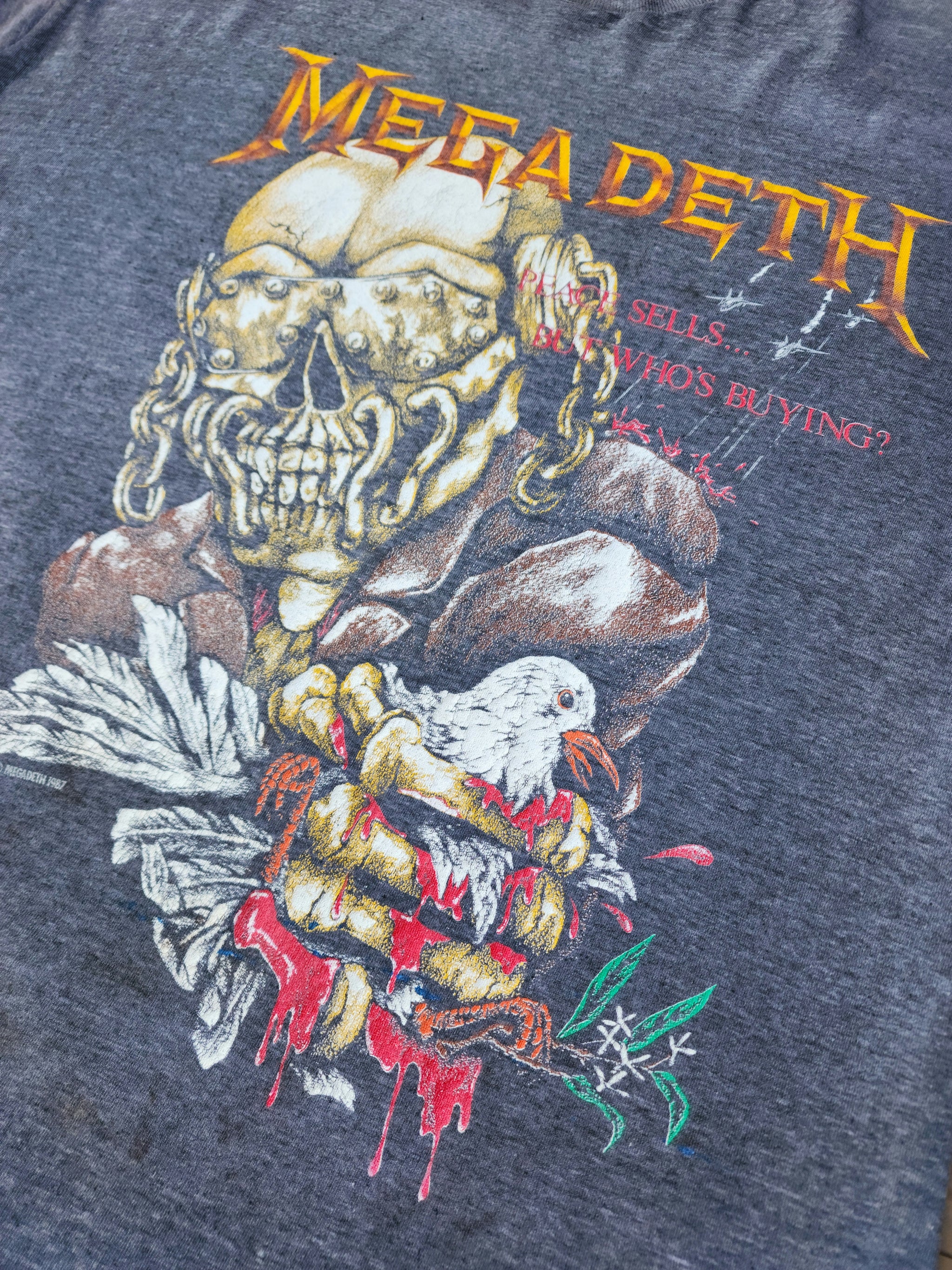 Megadeth peace sells shirt clearance