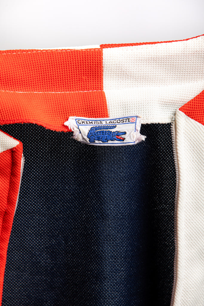 1960's Vintage Tennis Dress | Red, White and Navy | Chemise By Lacoste (women's Small/Medium)