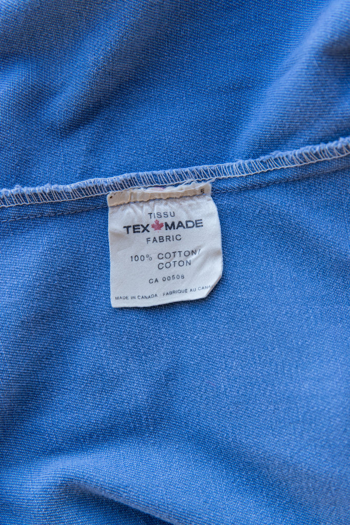 TAG MADE IN CANADA 100% COTTON