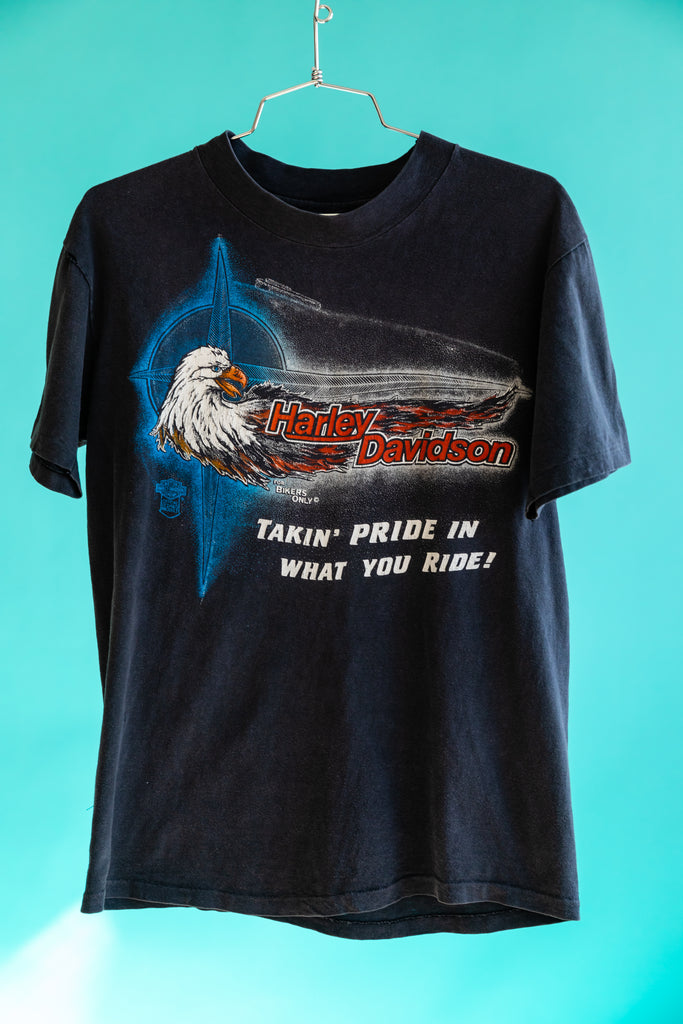 1980's Harley-Davidson ''Takin' Pride In What You Are'' Rochester Minnesota T-SHIRT