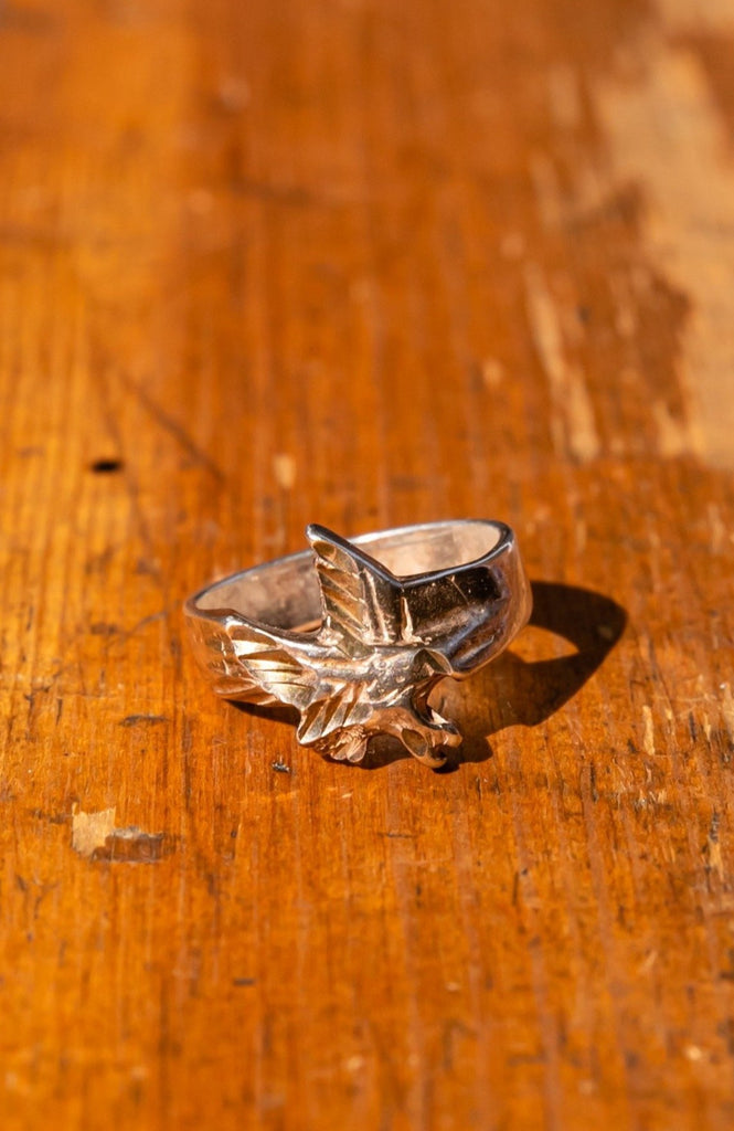 1980's Vintage silver Eagle Ring | Sterling Silver 925 | (size 9)