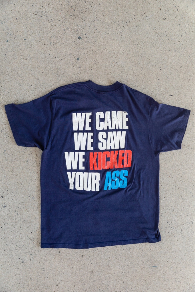 1980's Bon Jovi "WE CAME WE SAW AND WE KICKED YOUR *SS" - T-Shirt