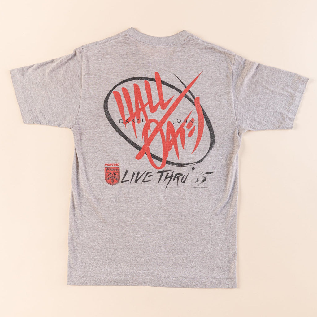1984 Hall & Oates Live Thru ’85 Tour Shirt | Vintage Daryl Hall and John Oates T-shirt |Big Bam Boom Paper thin t-shirt | (Men's Small)