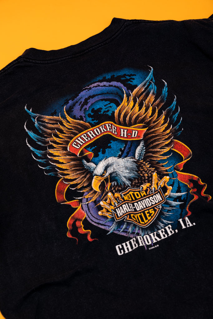 1990's Harley-Davidson ''Cherokee I.A'' Pocket T-shirt