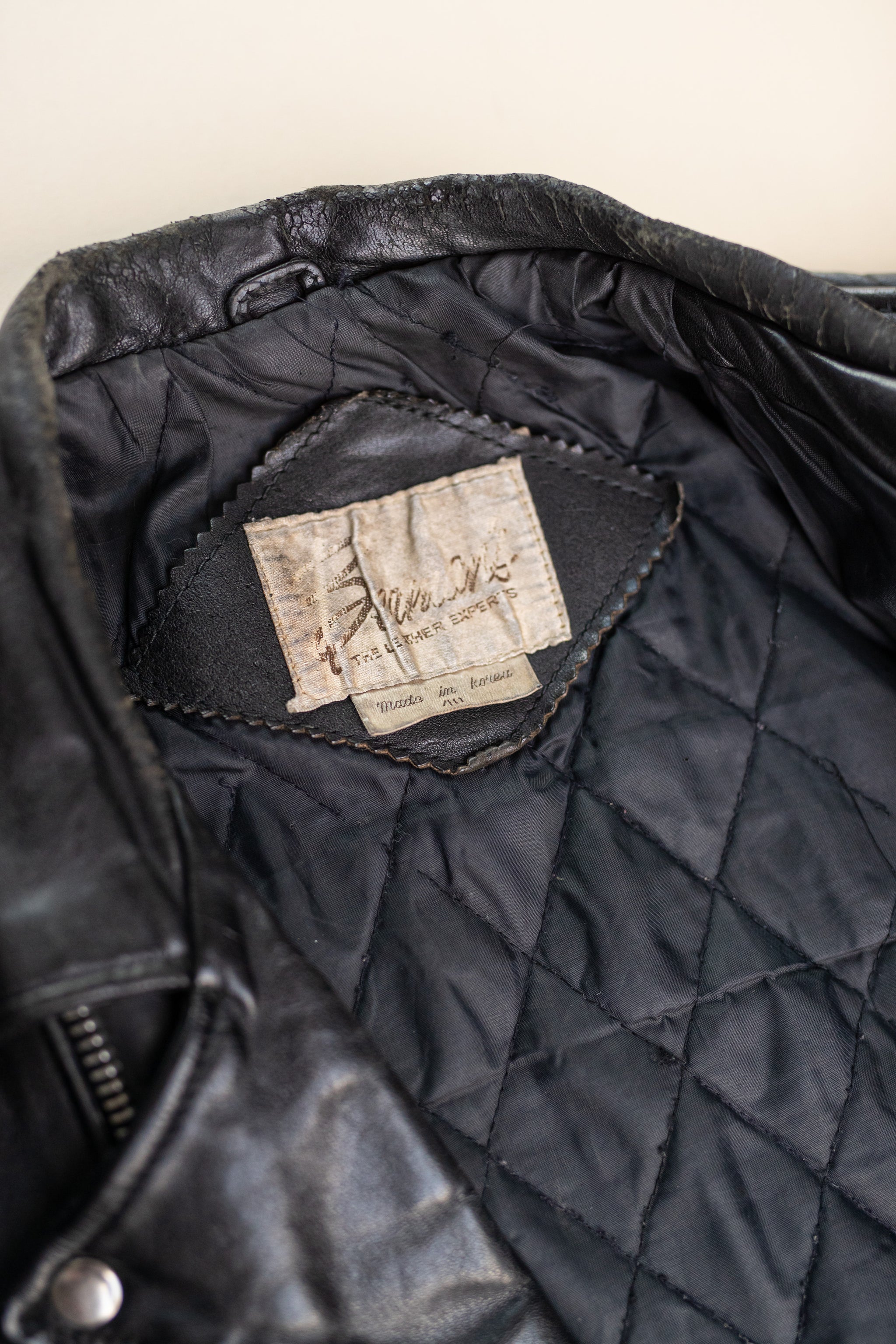 70_sBrooksLeatherPerfectoJacke