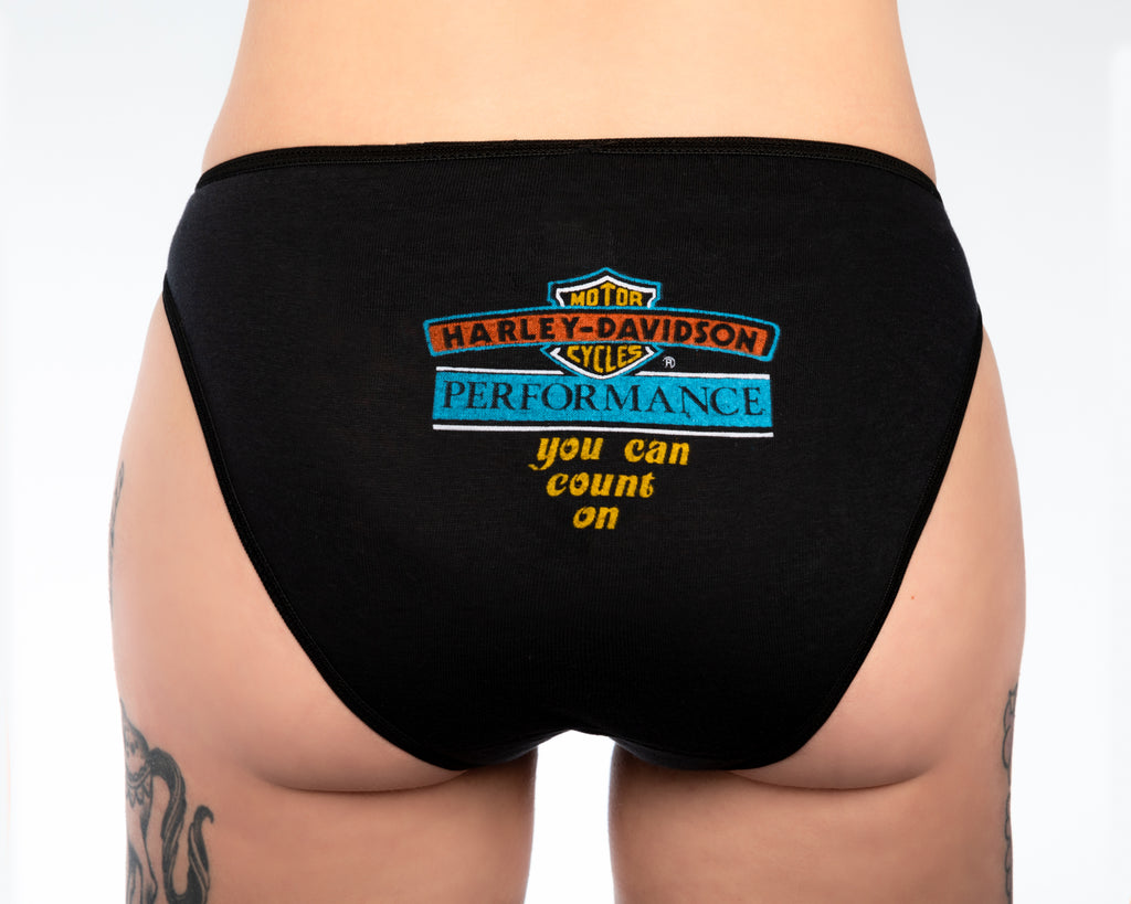 Vintage 80’s Harley-Davidson Panties Underwear Lingerie Deadstock Old New