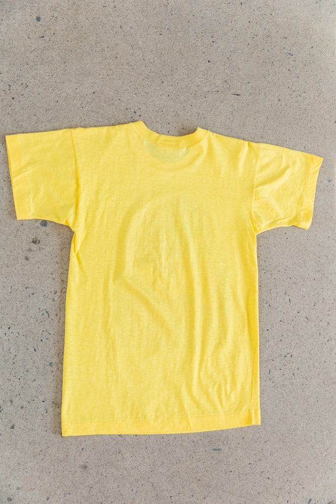 1979 Jethro Tull : On Road Again tour yellow T-Shirt