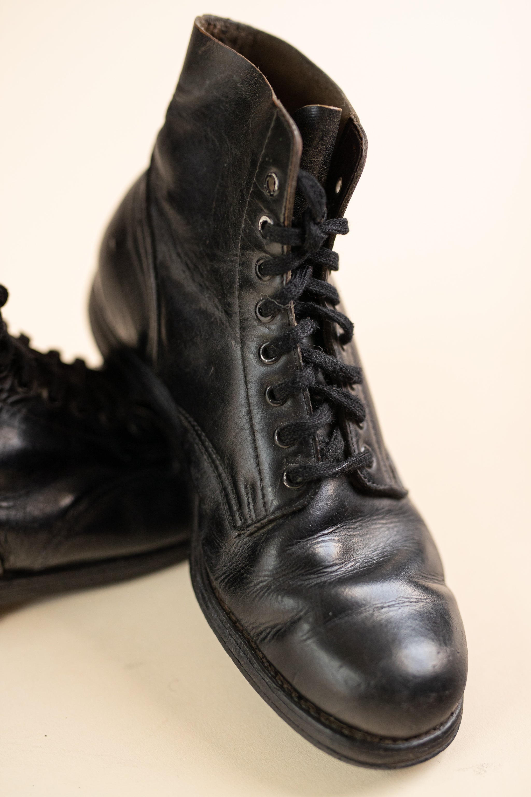 Vintage 1980's Landis Boots Men's Leather Brown Biltrite | Landis