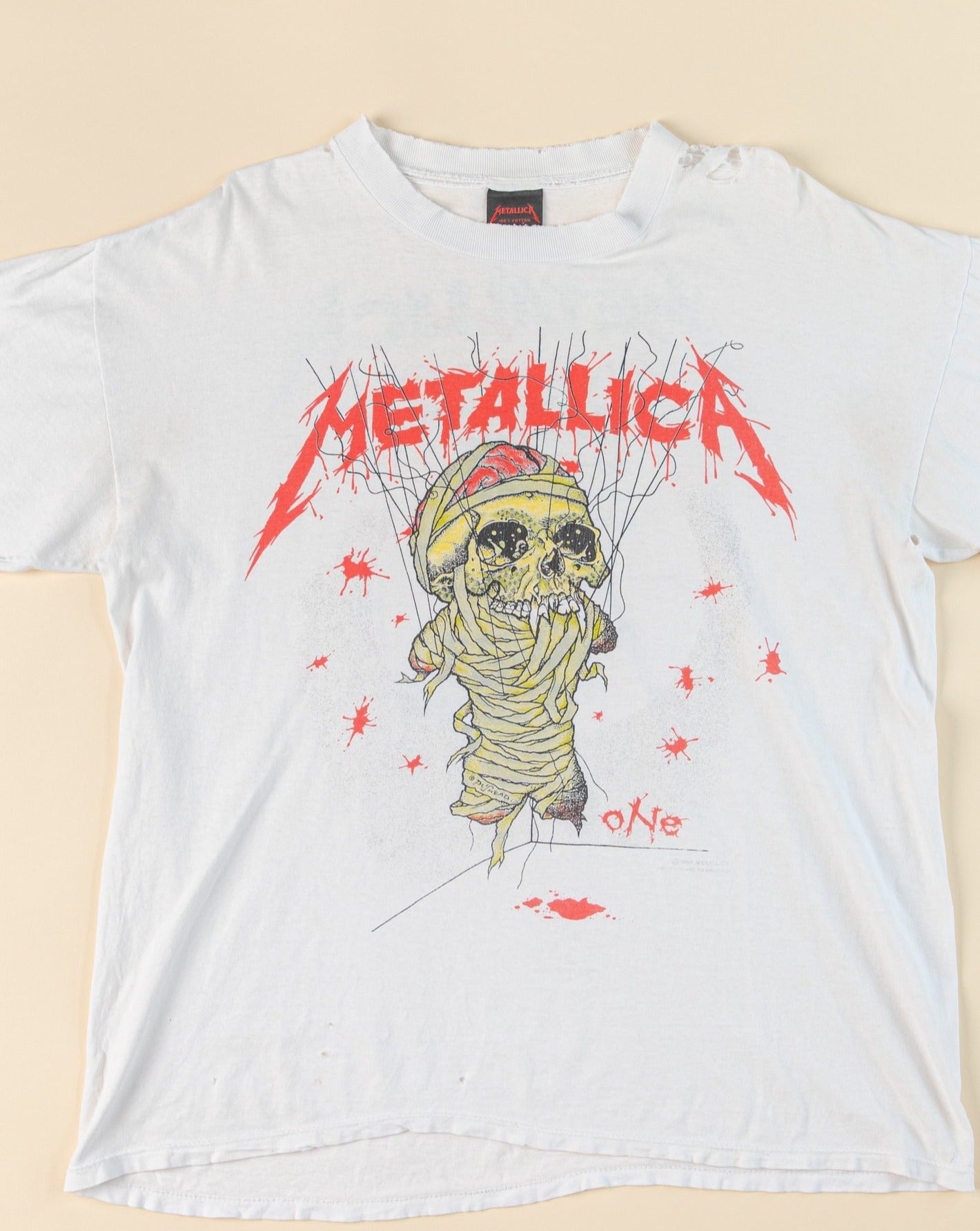 Tee-shirt Métal Pour Hommes Metallica - One Landmine - NNM