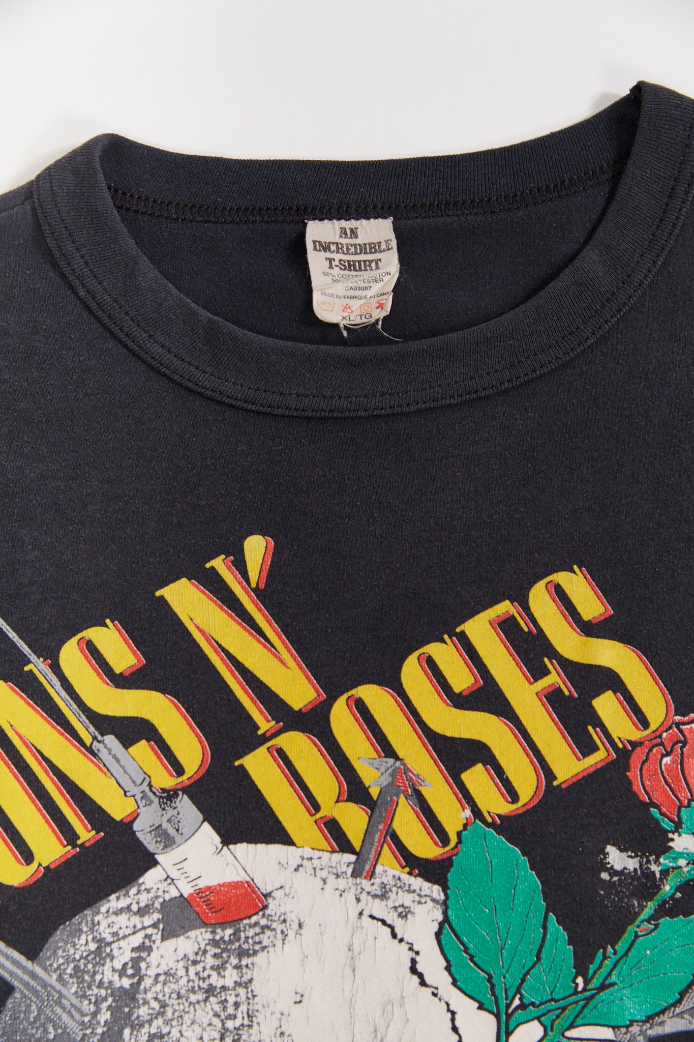 Vintage 1988 Guns N' Roses Appetite For Destruction T-shirt (Men's