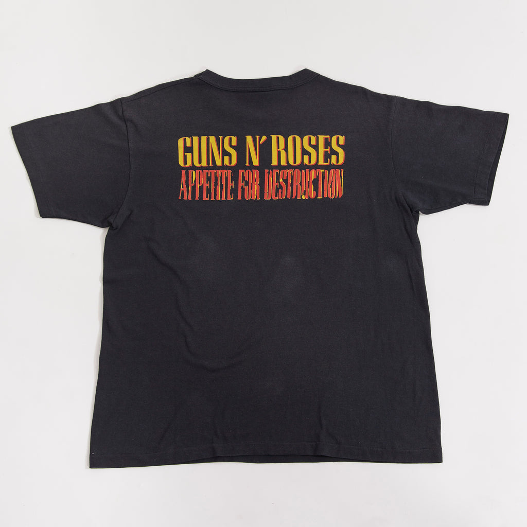 Vintage 1988 Guns N' Roses Appetite For Destruction T-shirt (Men's Large)