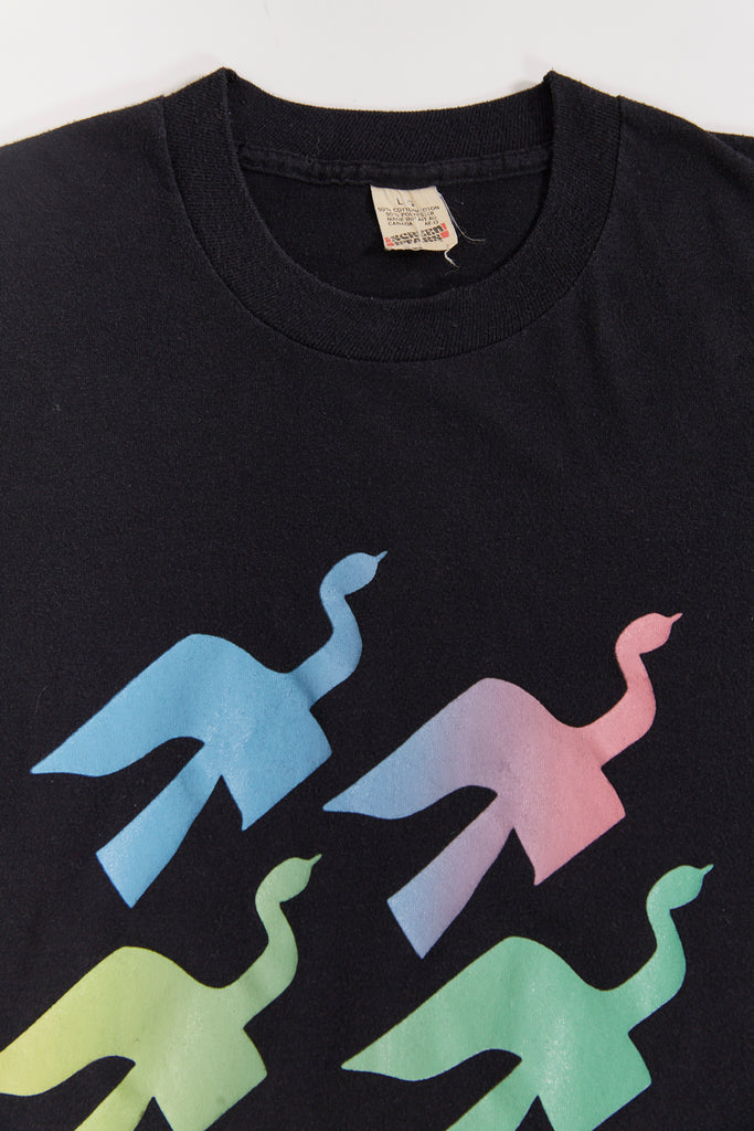 Vintage 1988 Supertramp World Migration Tour T-Shirt | Screen Stars 50/50 cotton polyester| Single Stitch | Men's Small