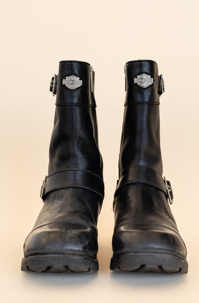 1990's Harley-Davidson Engineer Boots (size women 10)