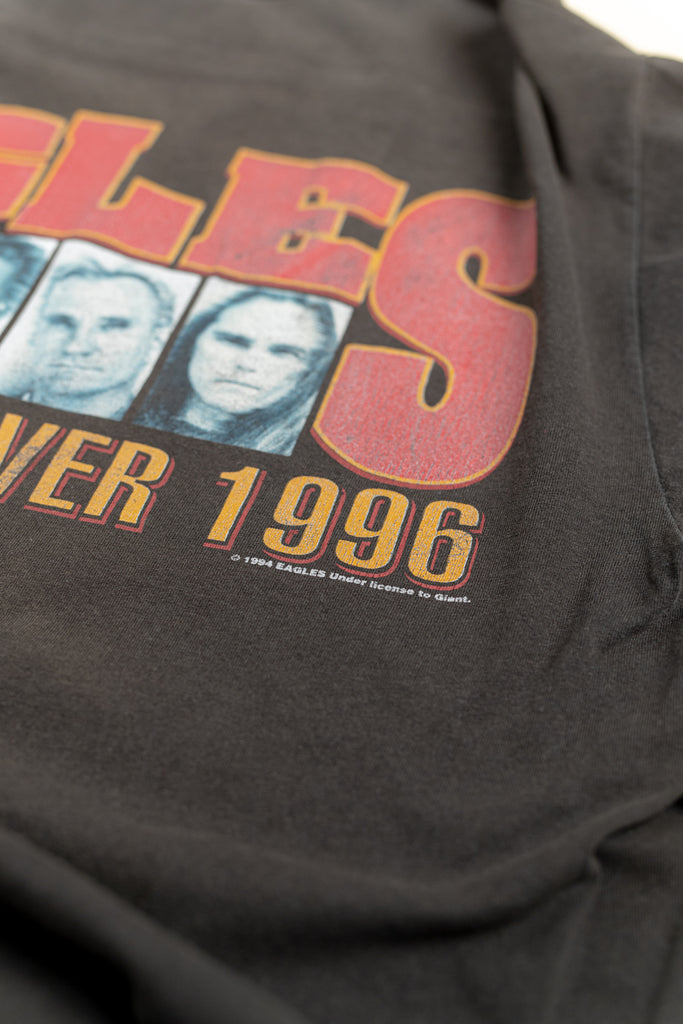 Vintage 1990's EAGLES t-Shirt | 1996 ''Hell Freezes Over Tour" Single Stitch T-shirt | (Men's Large)