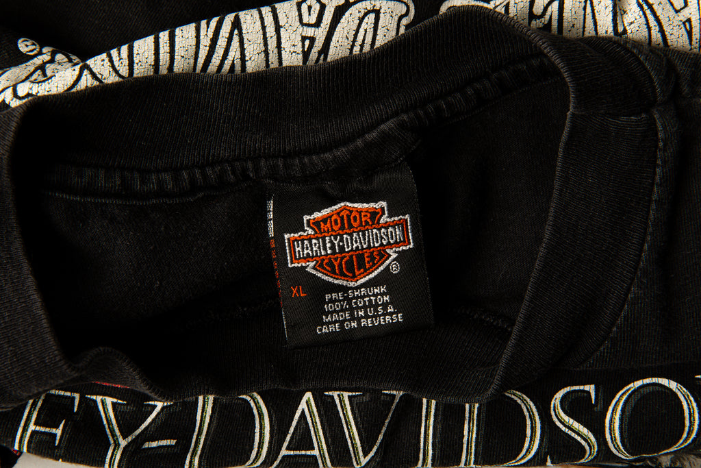 1990's Harley-Davidson 1958 Panhead Collectors Edition Tomahawk Wisconsin Sleeveless Shirt