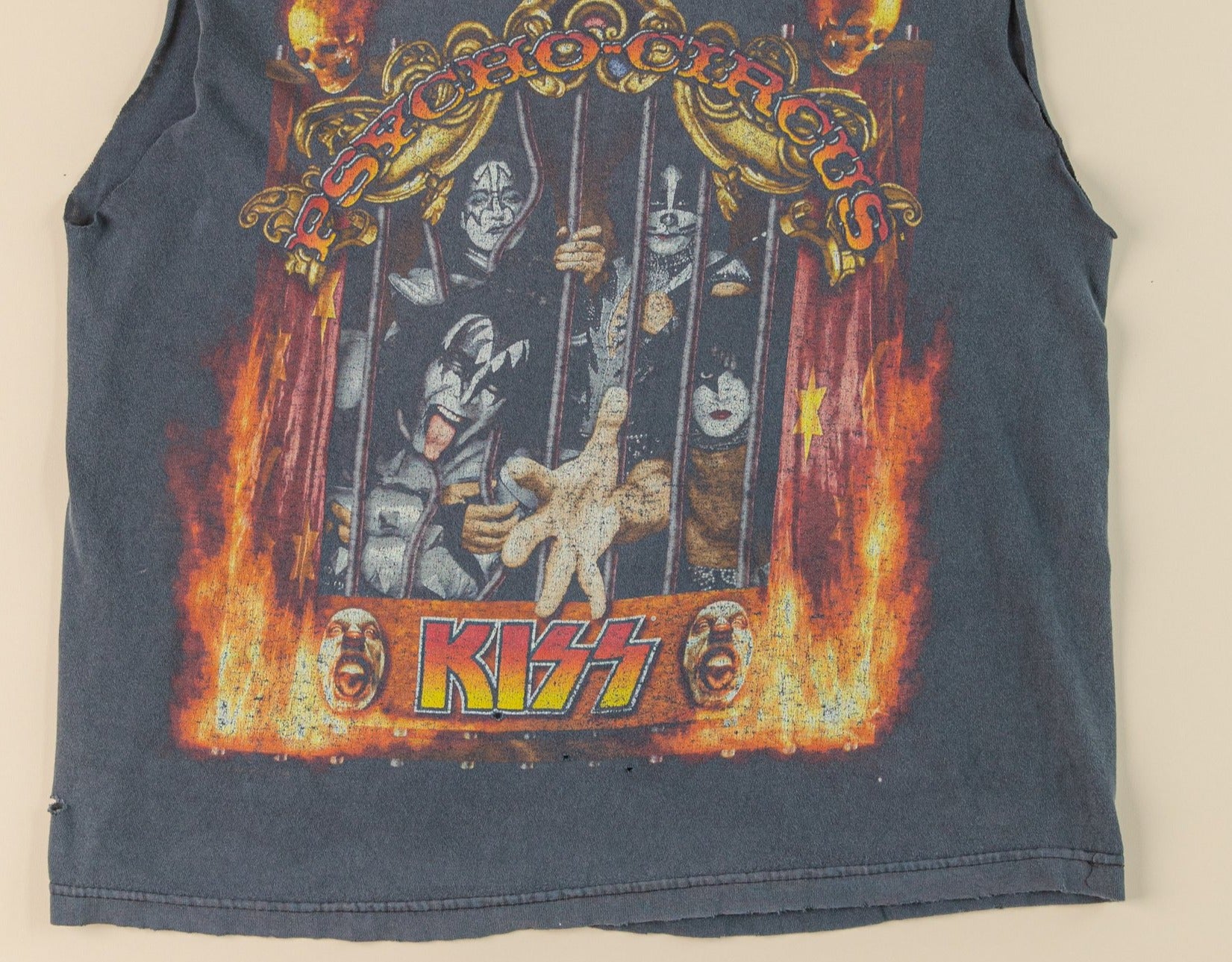Vintage 1990's KISS Shirt Psycho-Circus US Tour 1997 ''Live in 3D