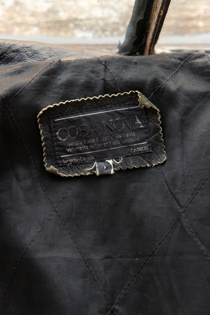 1990's Perfecto Jacket Made in Canada by Casa Nova