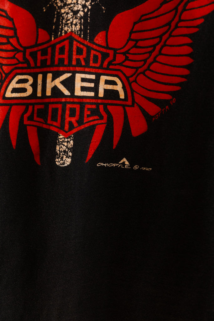 1990's Live To Ride Hardcore Biker Big Wheels bicycles T-shirt