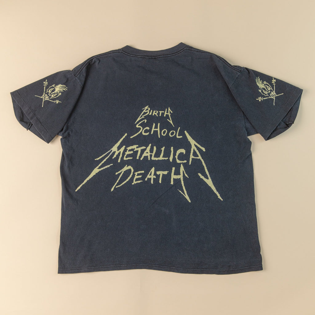 Vintage 1990's METALLICA Shirt "Birth School Metallica Death" shirt | 1990's Metallica Official Merch T-shirt | (Men's X-Large)