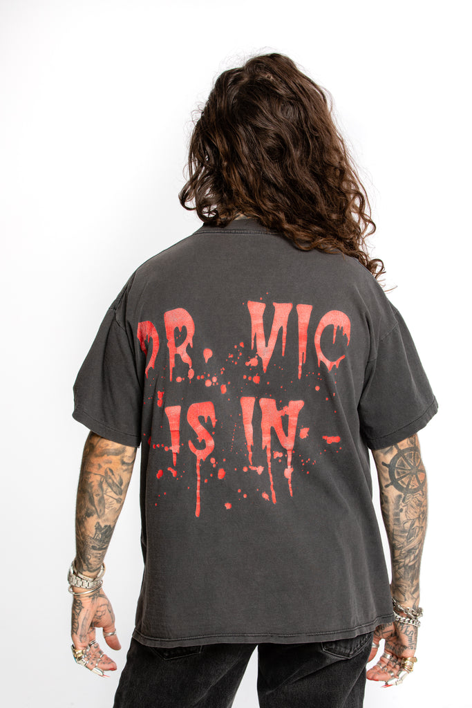Vintage 1990's Megadeth T-shirt Dr. Mic Is In 1993 Made In U.S.A | (Men's X Large)
