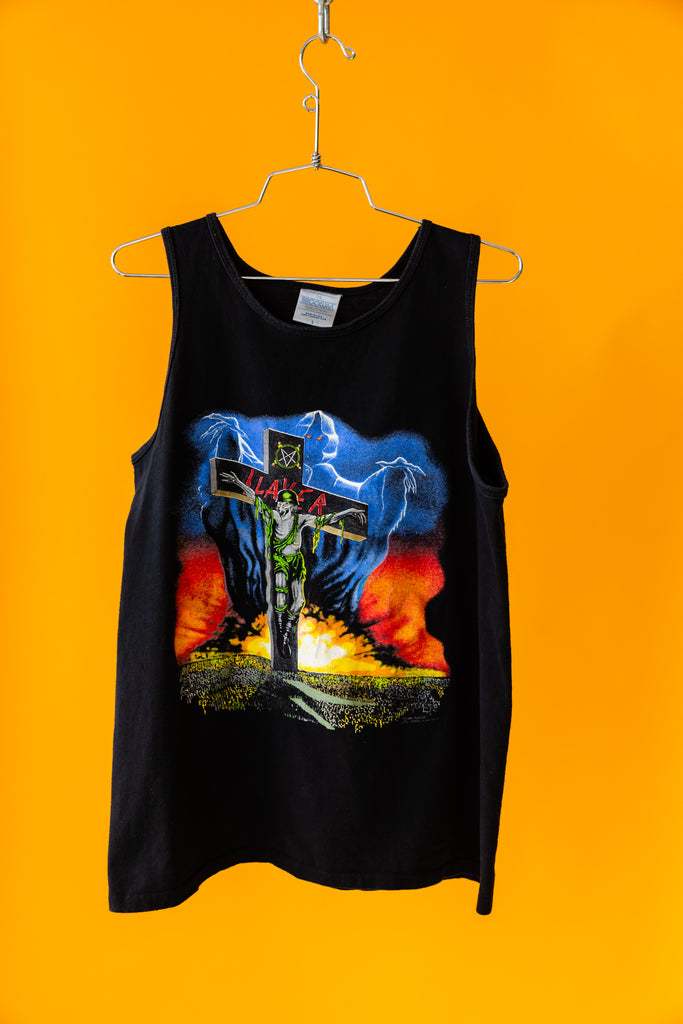 1990 Slayer Seasons in the Abyss Tank Top