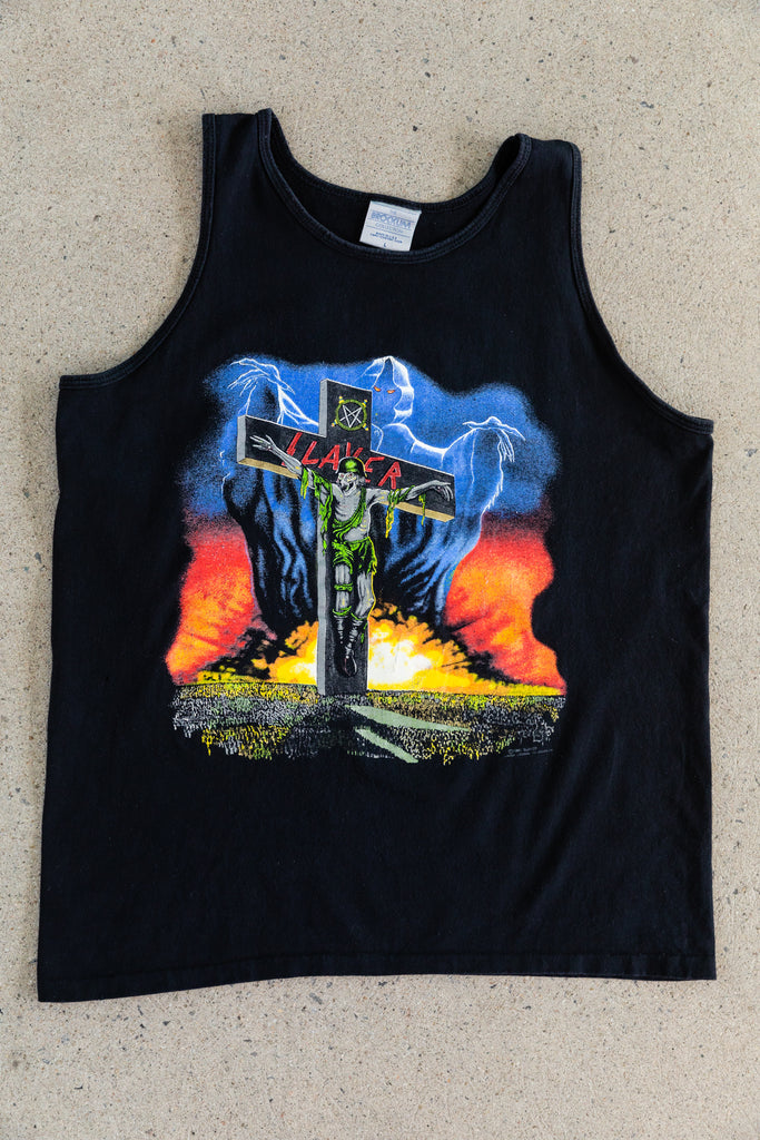 1990 Slayer Seasons in the Abyss Tank Top