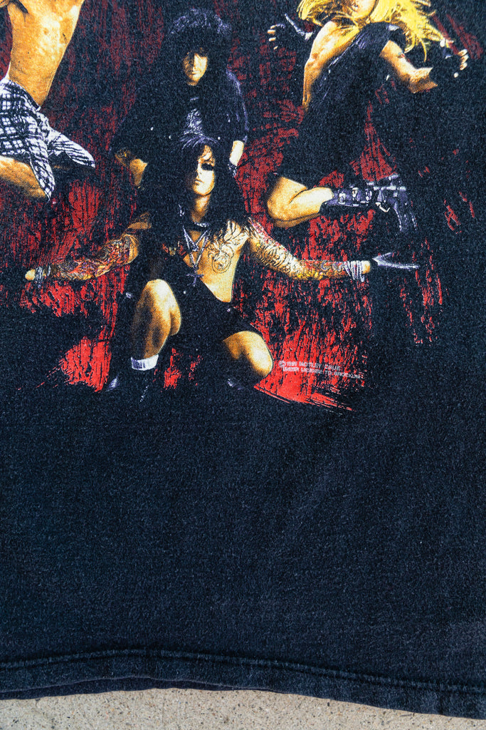 1991 Motley Crue  Decade Of Decadence Single Stitch T-shirt