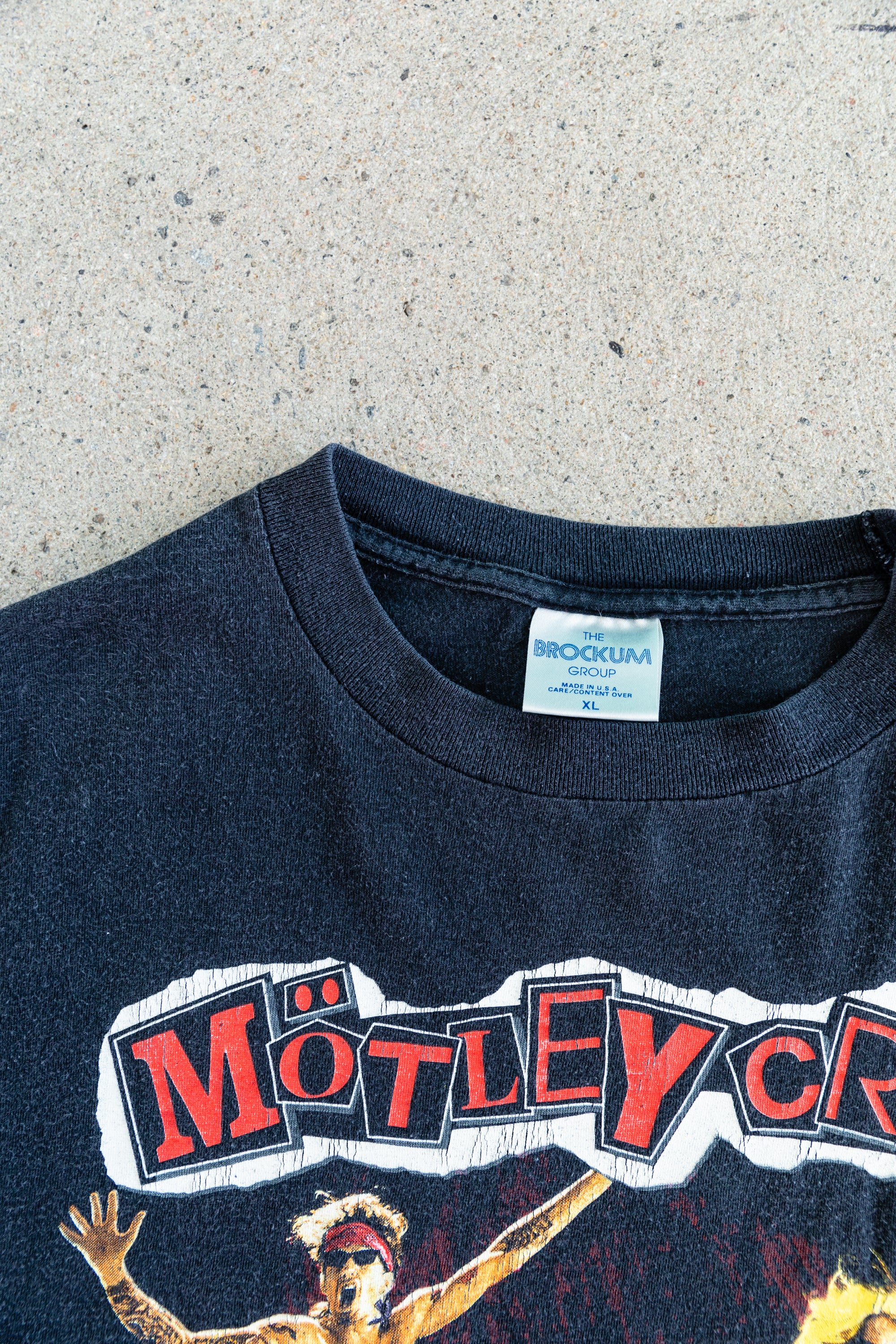 Vintage 1991 Motley Crue T-shirt Decade Of Decadence Shirt 81-91