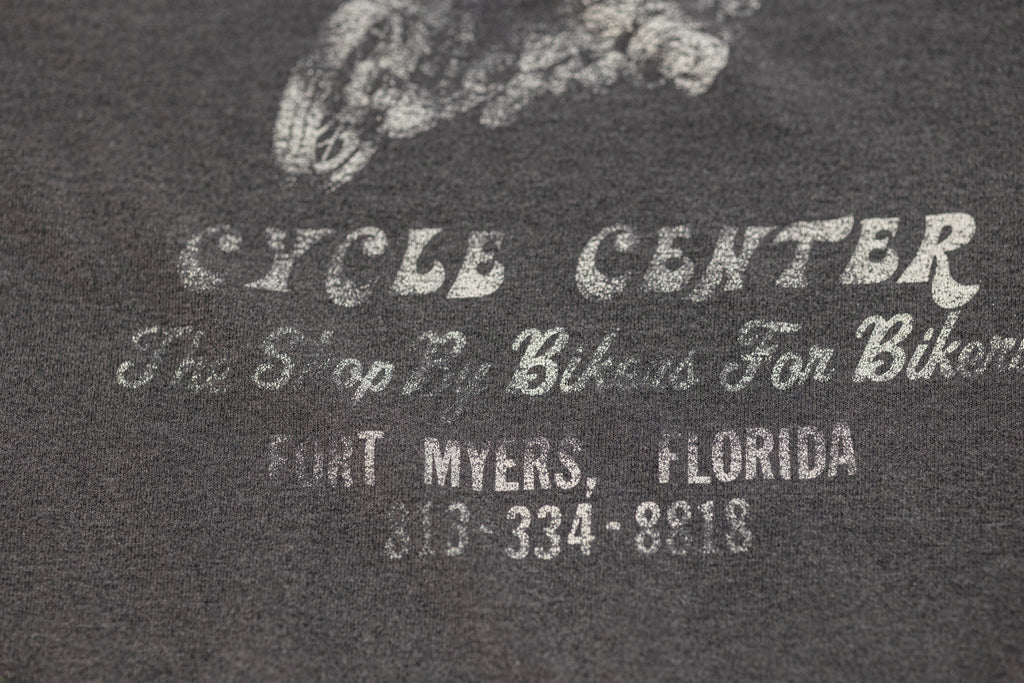 Vintage 3D Emblem | 1990's Harley-Davidson T-shirt | Live to ride Ride to Live| Sun Bleach & Distressed Oversized| Paper Thin (Men's Medium)