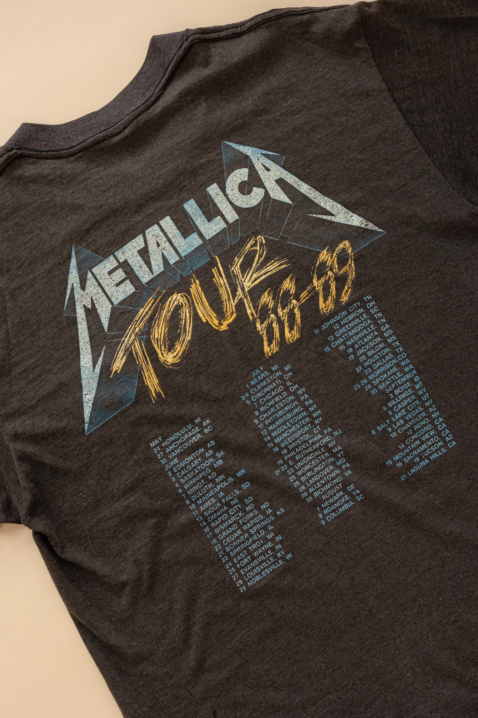Justice For All Tour 88-89 Metallica T-Shirt