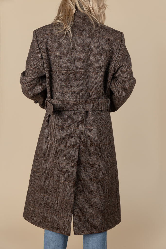 Vintage Aquascutum trench Coat| Virgin Wool Brown Trench coat| Aquascutum London| Made In Canada| Men's Trench Coat (Men's Medium)