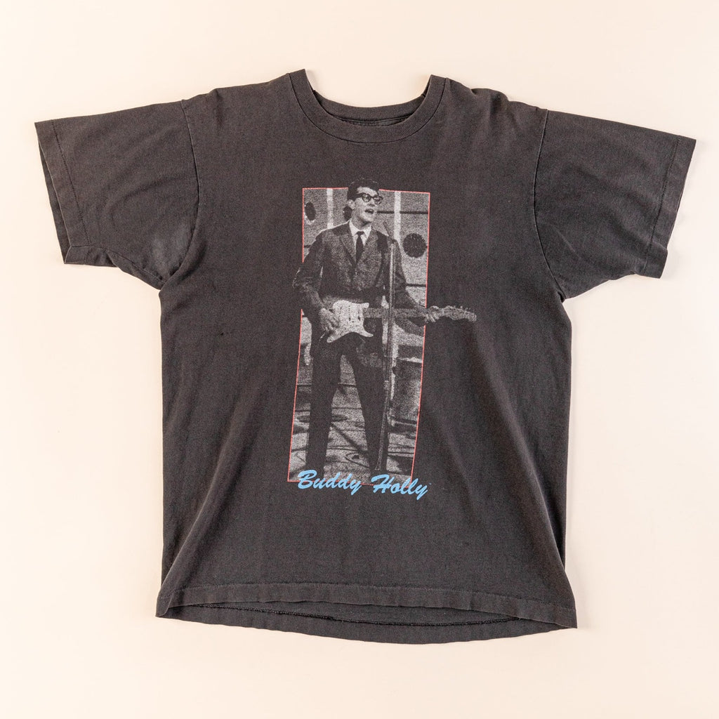 Vintage Buddy Holly T-shirt | That'll be the day | vintage rock and roll t-shirt | Black single stitch t-shirt | Men's Large