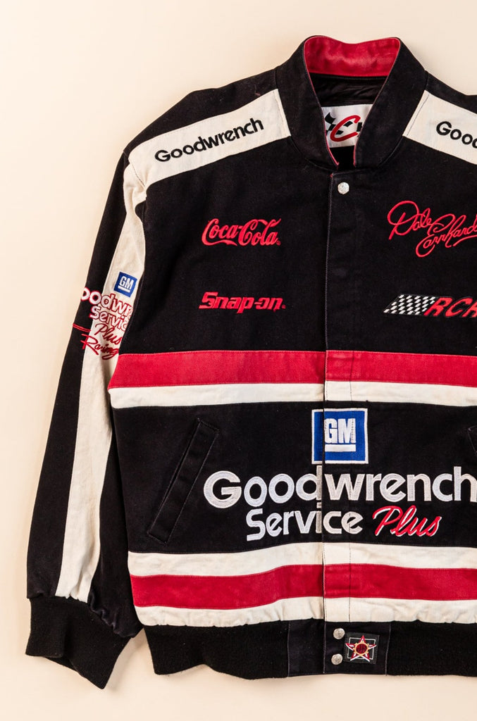 Vintage Good Wrench Racing Jacket Chase Authentic  Dale Earnhardt  Good Wrench Service  Racing Jacket 1990's (men's Extra-Large)