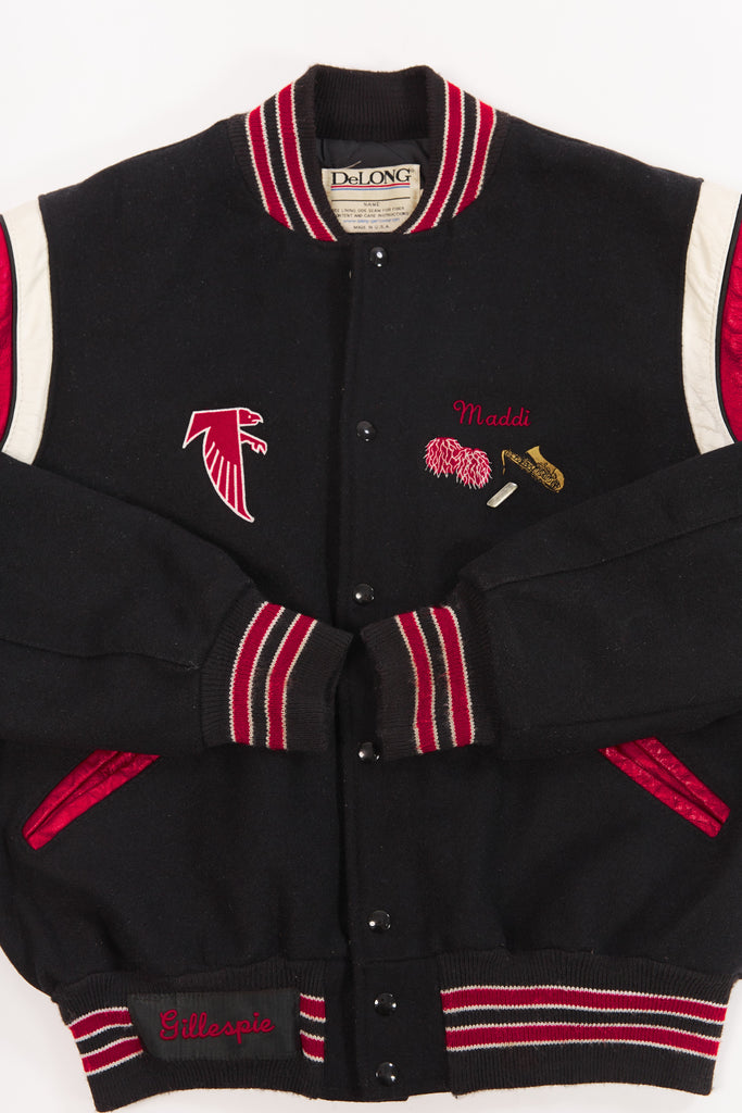 Vintage Letterman Jacket| Varsity Jacket| Vintage college Jacket| Jefferson Band Drama Cheerleader Jacket| (Men's Size Large/Extra Large)