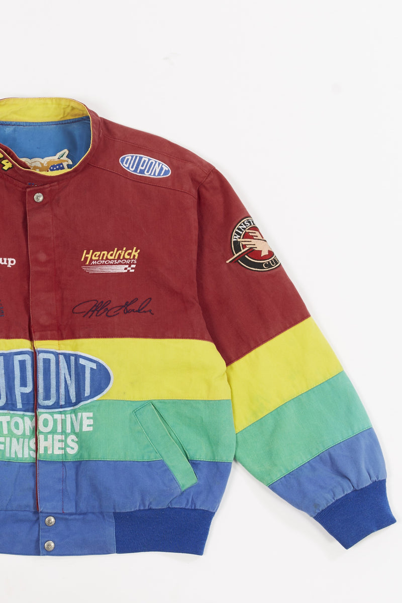 Vintage Nascar Dupont Racing Jacket Chase Authentics 1980's Jeff Gordo ...