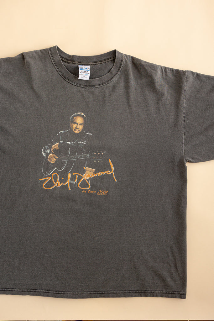 Vintage Neil Diamond T-shirt| Live in Concert 2001| Neil Diamond Tour t-shirt| Country Music T-shirt| Western T-shirt| (Men's 2XL)