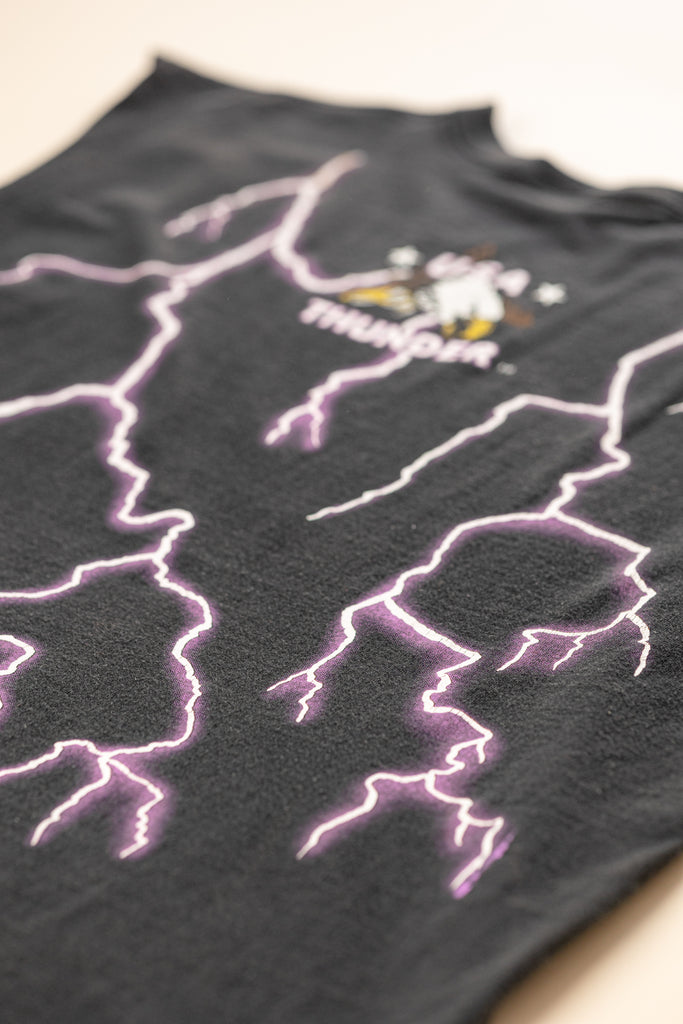 Vintage USA Thunder '' Ride The Best'' T-shirt| 90's American Thunder | Screaming Eagle | Motorcycle Sleeveless Shirt (Men's XL)