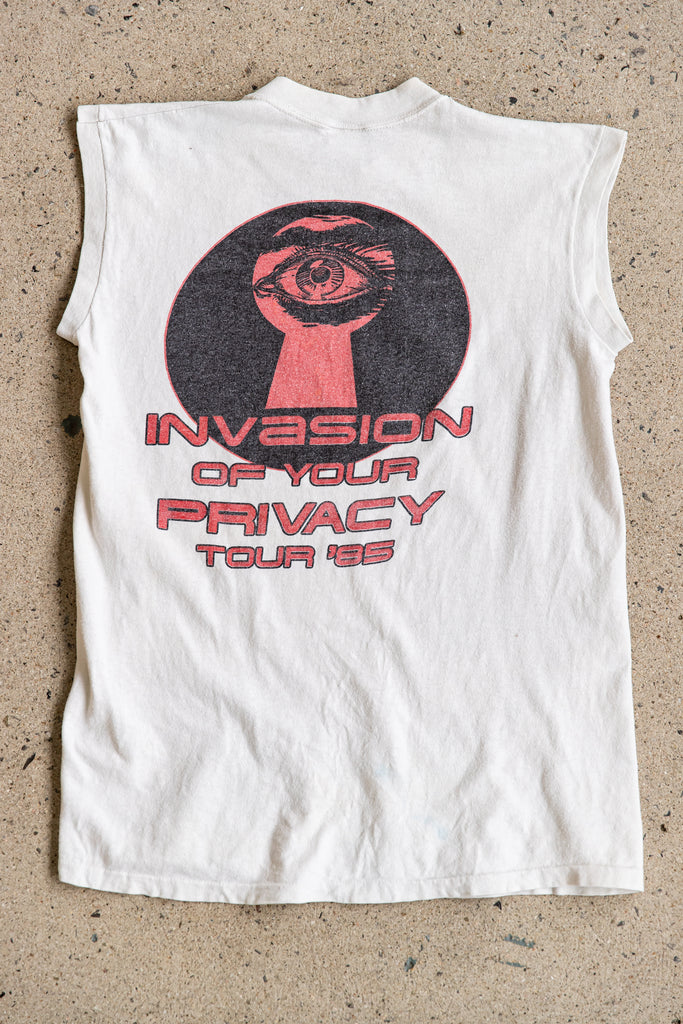 1985 RATT INVASION OF YOUR PRIVACY TOUR'85 SLEEVELESS SHIRT